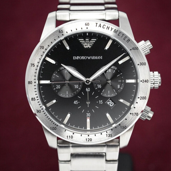 Emporio Armani Men's Mario Chronograph Watch - AR11241 - Image 5